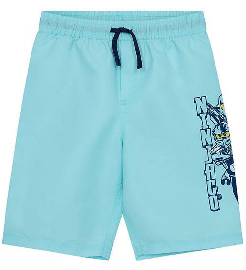 LEGOÂ® Ninjago Badeshorts - LwAgan 306 - UV40+ - Mint m. Print