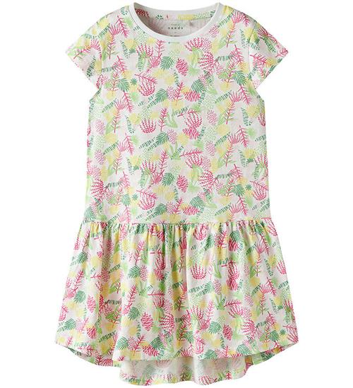 Name it Kjole - NkfVigga - Bright White/Tropic
