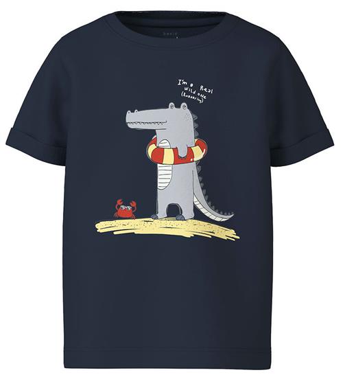 Name It T-shirt - NmmVux - Navy Blazer/Wild one