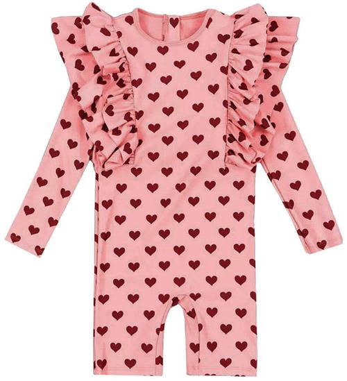 Konges Sløjd Badeheldragt - Manuca Frill - Amour Pink