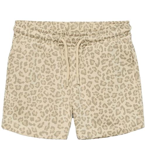 Vero Moda Girl Sweatshorts - VmBrenda - Birch/Leo