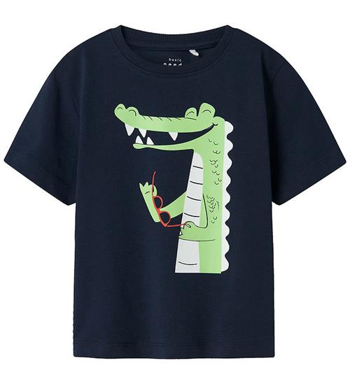 Name It T-shirt - NmmVagno - Navy Blazer/Alligator