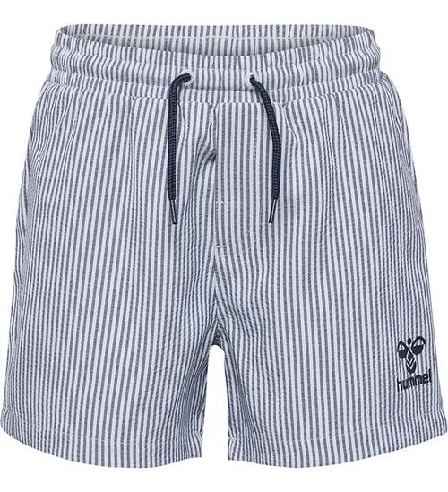 Hummel Badeshorts - hmlSURFO - Navy Blazer/Bright White