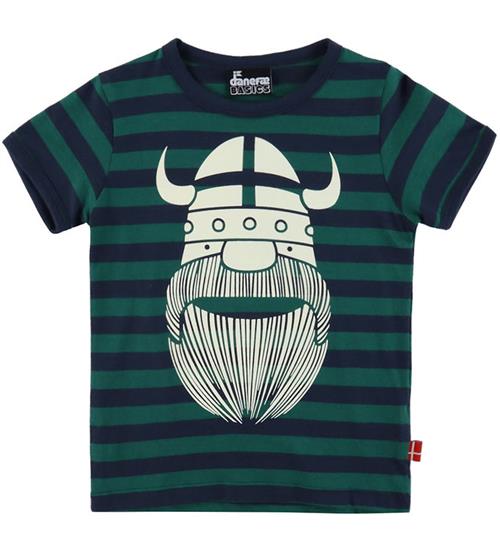 Danefæ T-shirt - Danebasic - Verde/Dk Navy Erik