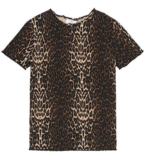 The New T-shirt - Rib - TnEllen - Oxford Tan AOP