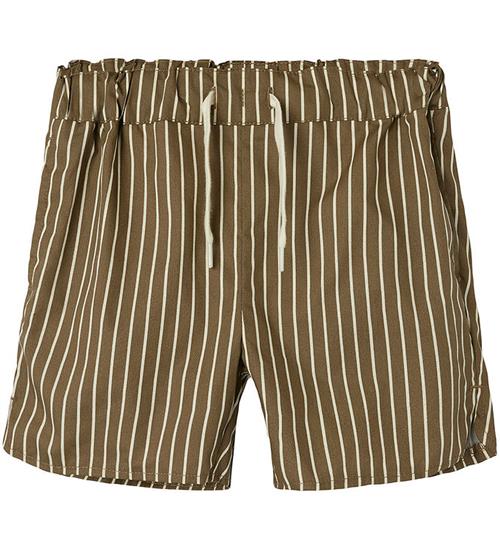 Lil Atelier Badeshorts - NmmFando - Shitake
