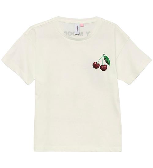 Vero Moda Girl T-shirt - VmPhotostatic - Snow White/Strawberry