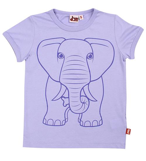 DYR T-shirt - DyrHide - Lila Outline Giraf