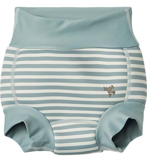 Wheat Blebadebukser - UV40+ - Neopren - Rainy Waves Stripe