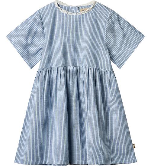 Wheat Kjole - Elma - Blue Stripe
