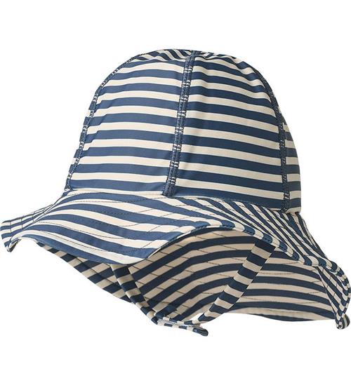 Wheat Badehat - UV40+ - Bora - Blue Stripe