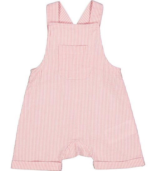 Müsli Smøkbukser - Seersucker Stripe - Overalls - Balsam Cream/b
