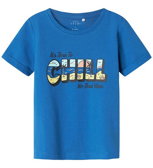 Name It T-shirt - NmmVux - Star Sapphire/Chill