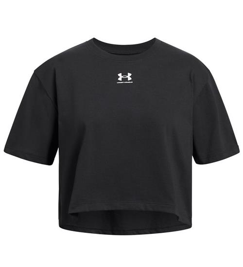 Under Armour T-shirt - Cropped - Rival - Sort