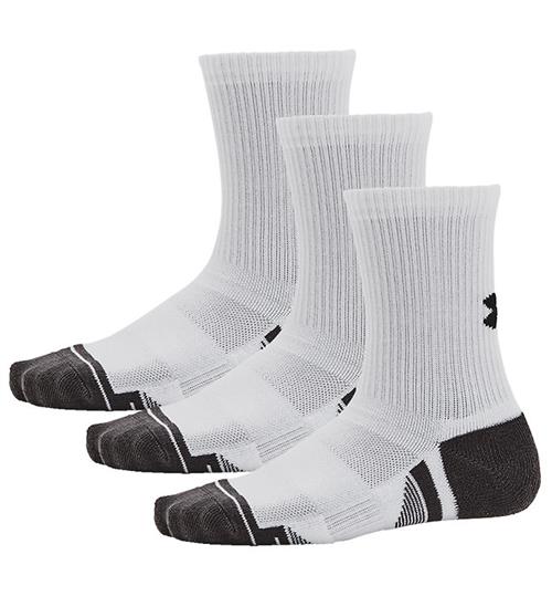 Under Armour Strømper - 3-pak - Hvid m. Grå