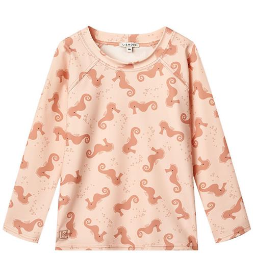 Liewood Badebluse - Noah - UV40+ - Seahorse/Apple Blossom