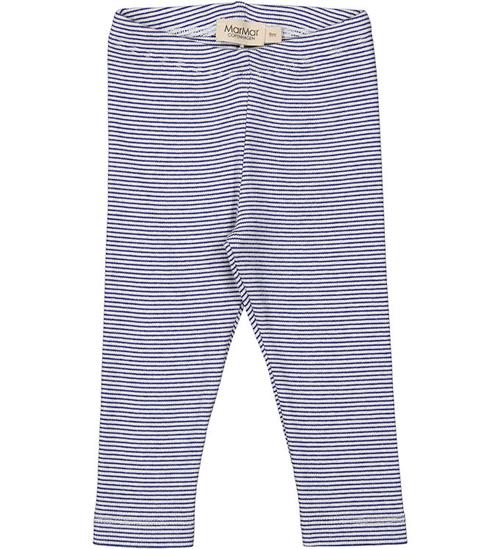 MarMar Leggings - Rib - Modal - Blue Stripe