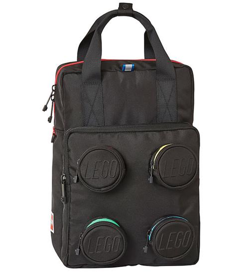 LEGOÂ® Skoletaske - Signature Brick - 15 L - Sort