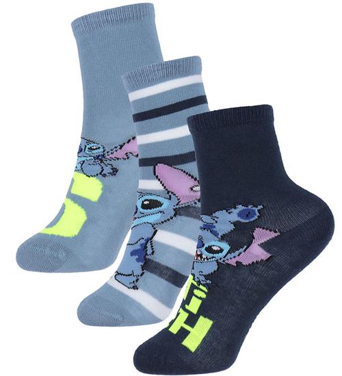 Name it Strømper - 3 Pack - NmmMik - Navy Blazer/2X STRING LAKE