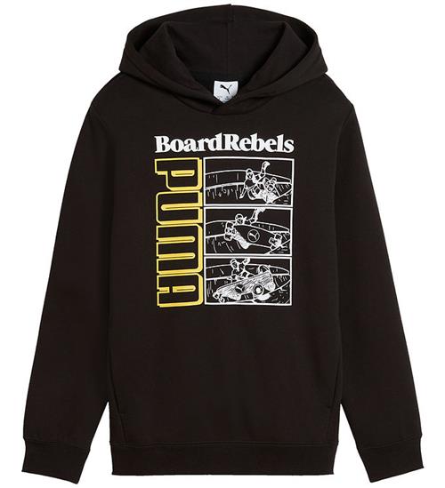 Puma Hættetrøje - Mid90s - Sort m. Print