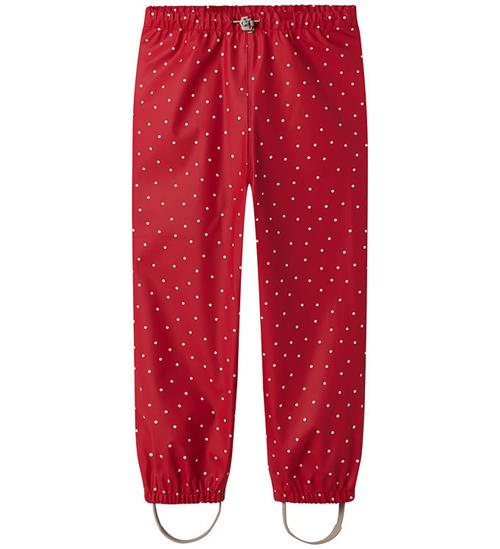 MarMar Regnbukser - PU - Olaf - Red Dew Dot