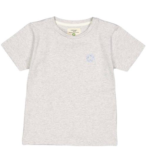 VACVAC T-shirt - Mission - Lysegråmeleret