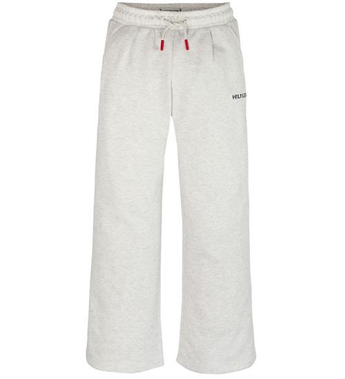 Tommy Hilfiger Sweatpants - Wide - Snow White Heather