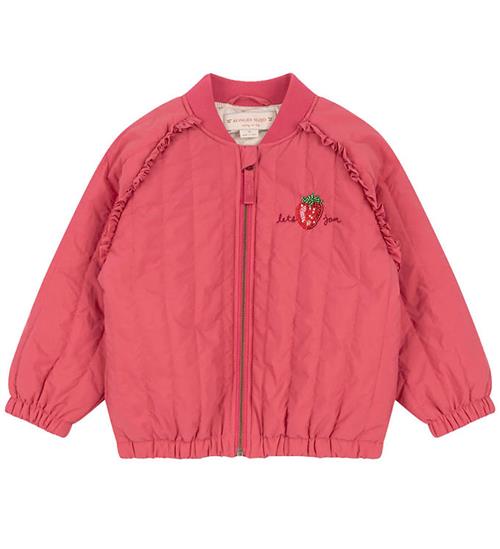 Konges Sløjd Termojakke - Juno Sparkle Bomber - Raspberry Wine m