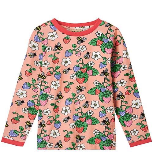 Småfolk Bluse - Blossom m. Jordbær