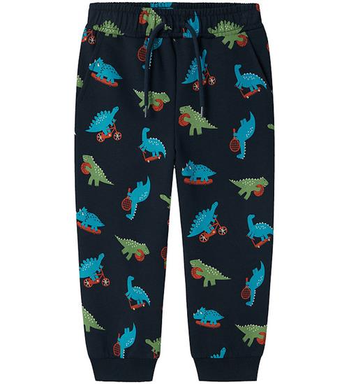 Name It Sweatpants - NmmBertillo - Dark Sapphire m. Dinoer