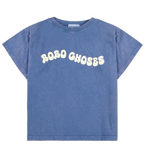 Bobo Choses T-shirt - Wavy - Blå
