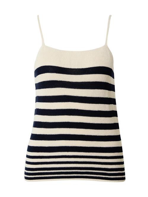 VERO MODA Overdel 'NEWLEXSUN'  beige / navy