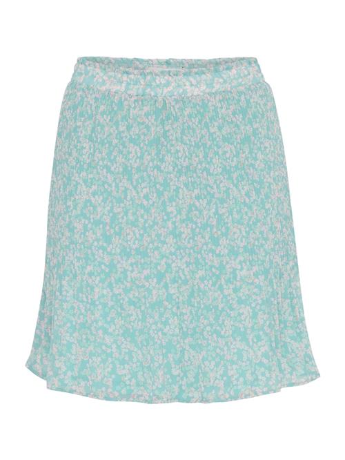 ICHI Nederdel 'NALLY'  aqua / mint / gammelrosa / hvid