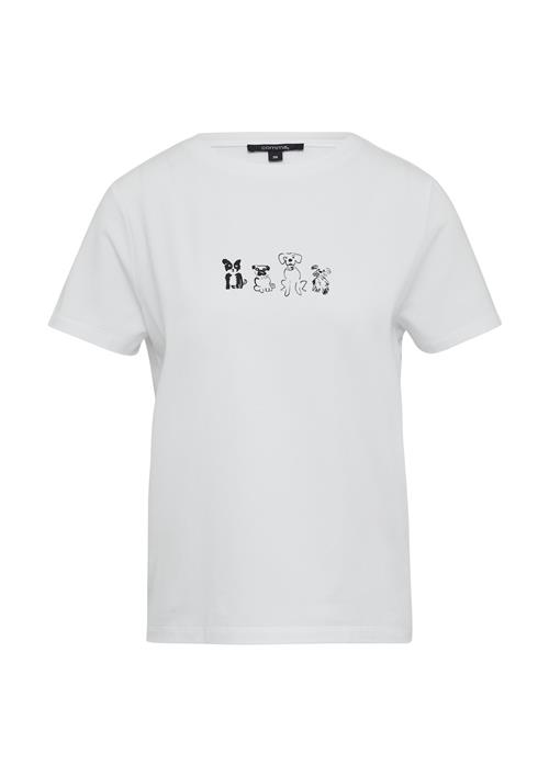 COMMA Shirts  sort / sølv / hvid