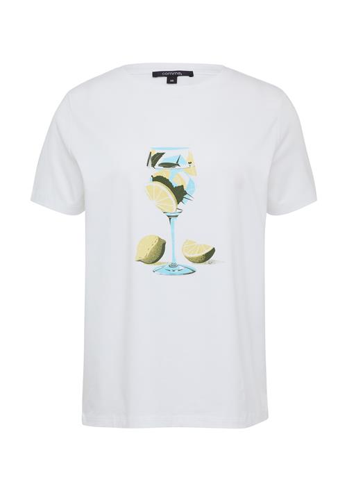 COMMA Shirts  himmelblå / citron / mørkegrøn / hvid