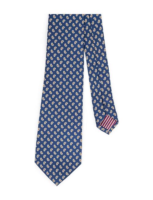 Navy Orange Printed Counselor AN IVY Navy