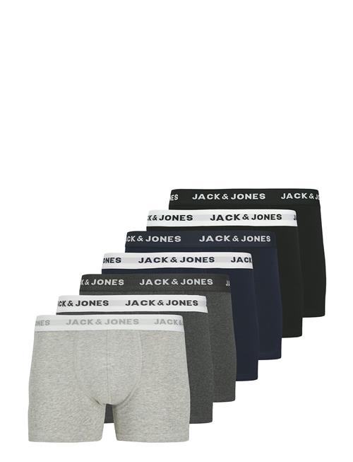 Se Jack & Jones Jacbasic Trunks 7 Pack Jack & J S Grey ved Booztlet