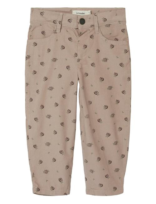 Nmfbella Shap Nola Cord Pant 8260-Mu Lil Lil'Atelier Beige