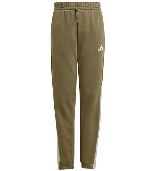 adidas performance Sweatpants - J CB FL PT - Olistr/Wonsil/White