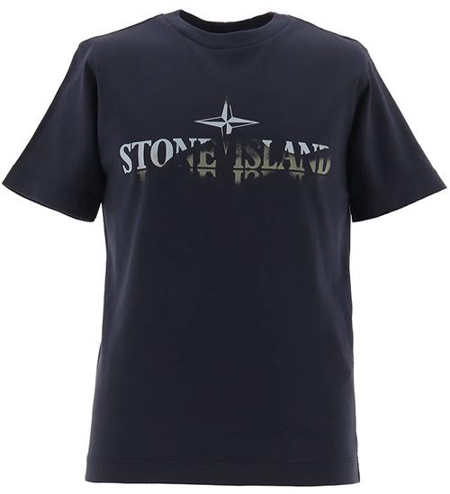 Stone Island T-shirt - Navy Blue m. Print