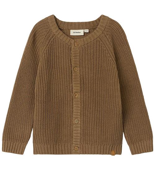 Lil' Atelier Cardigan - Strik - NmnEmlen - Sepia Tint