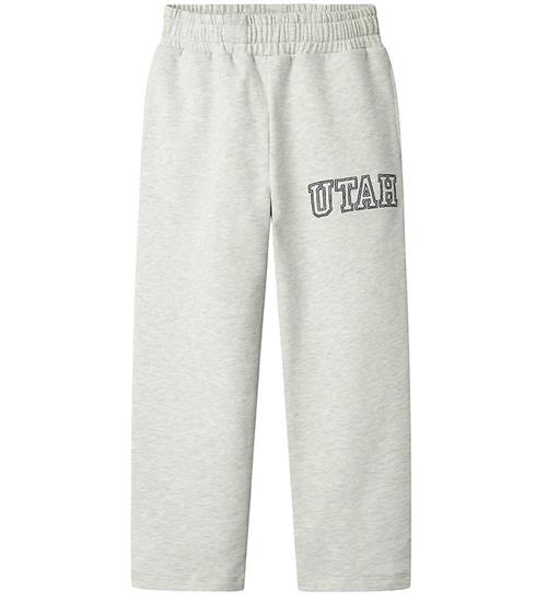 Name It Sweatpants - NkfTaloy - Light Grey Melange