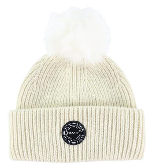 GANT Hue - Strik - Uld - Pom Pom - Cream