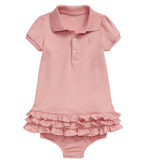 Polo Ralph Lauren Kjole m. Bloomers - Rosa m. Flæser