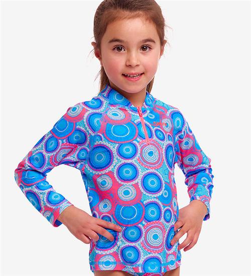 Funkita Badebluse - Zippy Rash - UV50+ - Bundjalung Blue