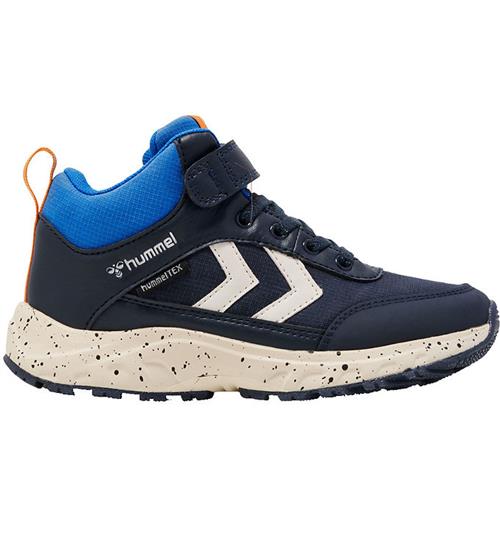 Hummel Støvler - Root Tex Jr - Black Iris/Marshmellow