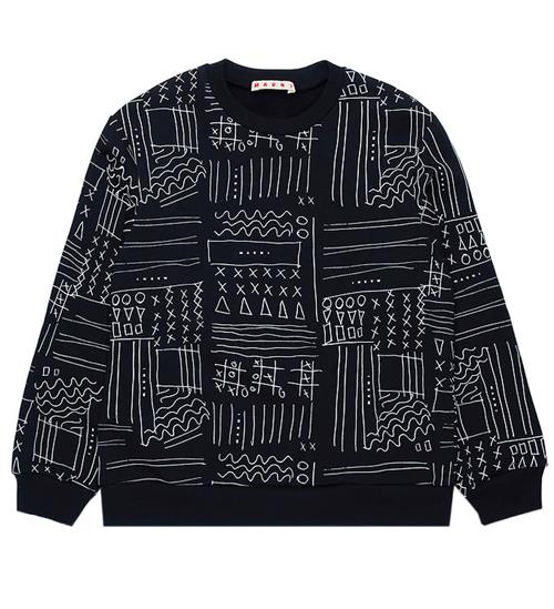 Marni Sweatshirt - Sort/Hvid