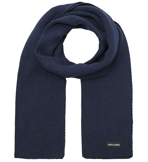Jack & Jones Halstørklæde - Strik - JacDna - Navy Blazer