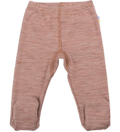 Joha Leggings m. Fødder - Uld - Rust