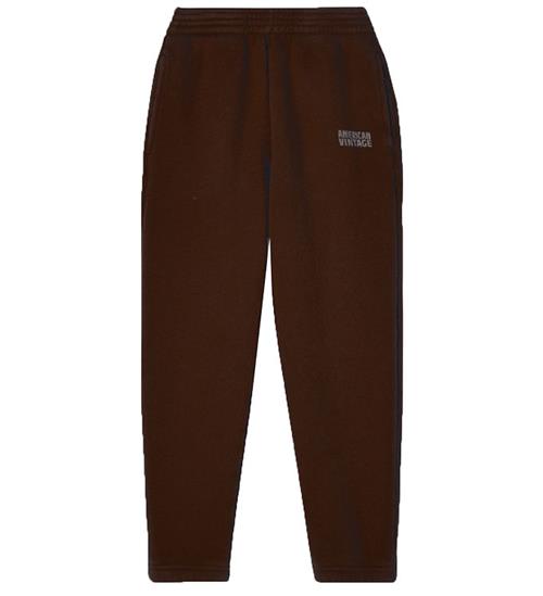 American Vintage Sweatpants - Izubird - Marron Glace Vintage